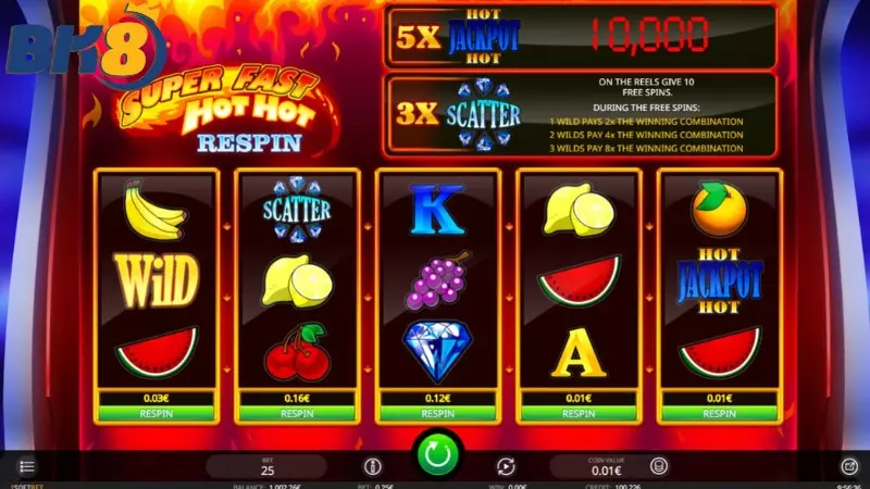 Mẹo chơi nổ hũ trực tuyến BK8 Casino hiệu quả